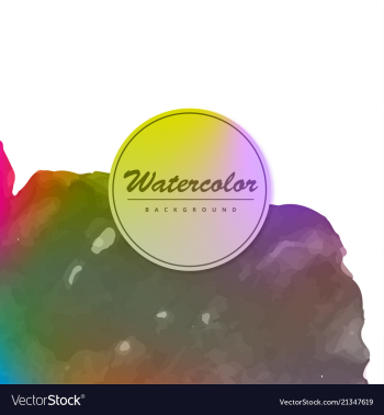 Unique background watercolor textures vector image Unique background watercolor textures vector image
