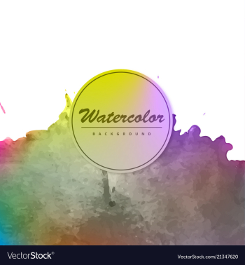 Unique background watercolor textures vector image Unique background watercolor textures vector image
