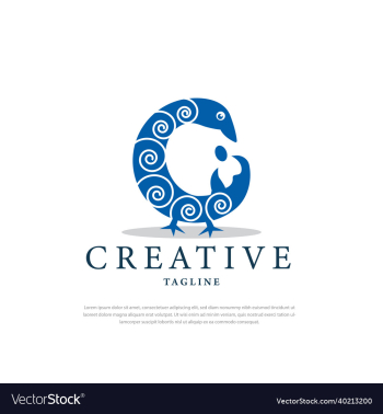 unique bird logo simple style blue bird unique bird logo simple style blue bird