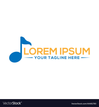 unique music logo design