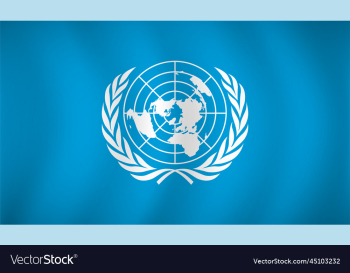 united nations flag background