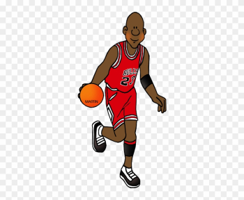 United States Clip Art By Phillip Martin Famous People - Michael Jordan Clipart Free