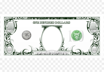 United States Dollar Banknote United States one-dollar bill United States one hundred-dollar bill - Banknotes decorative elements 