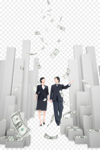 United States Dollar Download - Business people with dollar United States Dollar Download - Business people with dollar