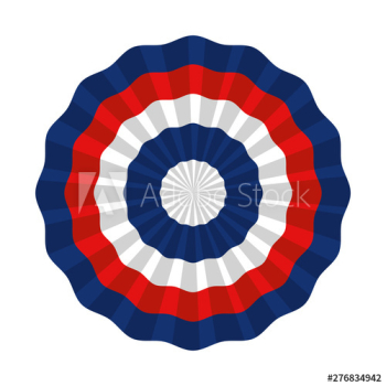 united states of america circular flag united states of america circular flag
