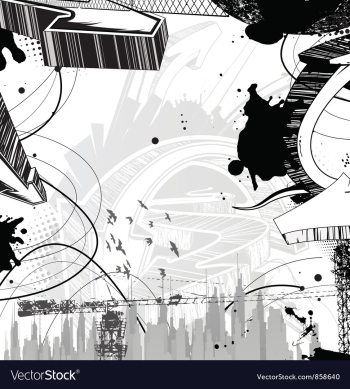 Urban background vector image Urban background vector image