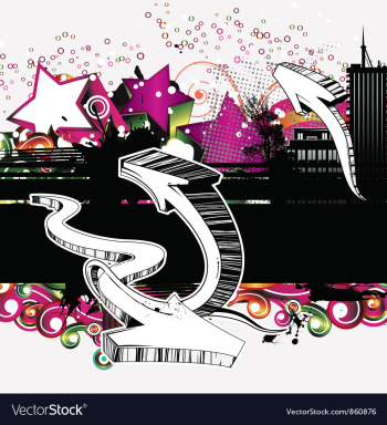 Urban background vector image Urban background vector image