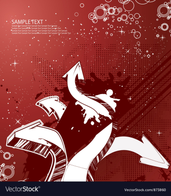 Urban background vector image Urban background vector image