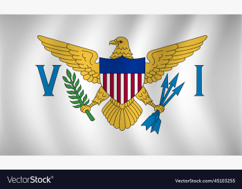 us virgin islands flag background