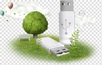USB Interface MacBook Pro Computer file, USB interface with a tree transparent background PNG clipart