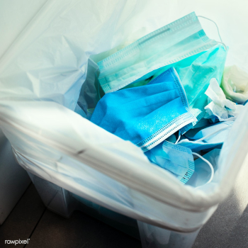 Used face masks in a contaminated waste bin | Free photo - 2296320 Used face masks in a contaminated waste bin | Free photo - 2296320
