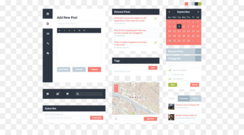 User interface design Widget Graphical user interface - Blog interface design material 
