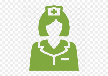 User, Woman, Healthcare And Medical, Professions And - Nurse Icon Green