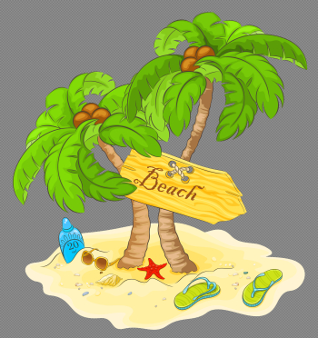 Vacation Beach PNG Photo