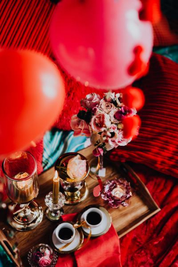Valentine's Day Breakfast in Bed Valentine's Day Breakfast in Bed