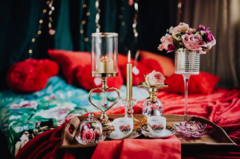 Valentine's Day Breakfast in Bed Valentine's Day Breakfast in Bed