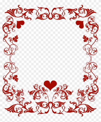 Valentine&#39;s Day Decorative Border Transparent Png Clip - Valentine&#39;s Day Decorative Border Transparent Png Clip