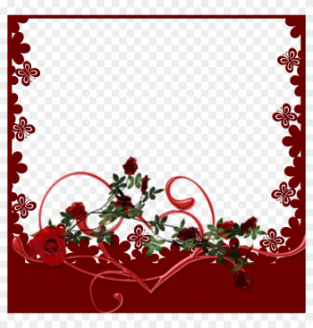 Valentine's Day Frames - Garden Roses Valentine's Day Frames - Garden Roses