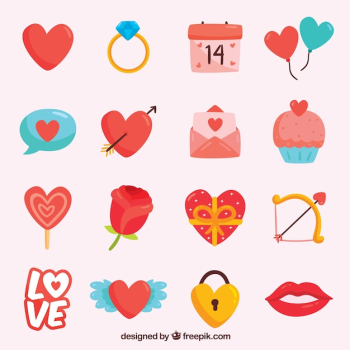 Valentine element pack Valentine element pack
