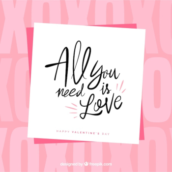 Valentine greeting card Valentine greeting card