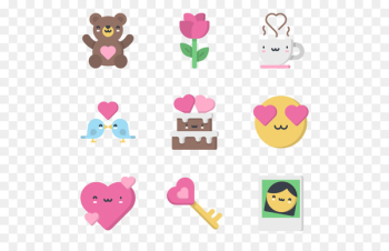 Valentine's Day Computer Icons Smiley Love Clip art - kawaii candies 