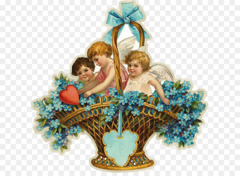 Valentine's Day Greeting & Note Cards Cherub Bokmärke Post Cards - valentine's day 