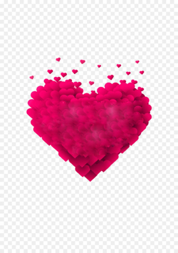 Valentine's Day Heart Greeting & Note Cards February 14 - Heart Love 