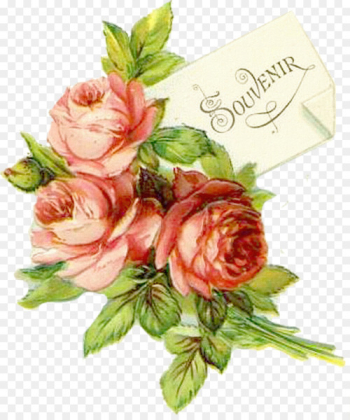 Valentine's Day Paper Flower Scrapbooking Antique - flower vintage 