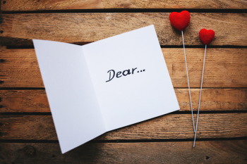 Valentines card dear Valentines card dear
