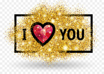 Valentines Day Banner Heart Love - Bright Valentines Day I Love You 