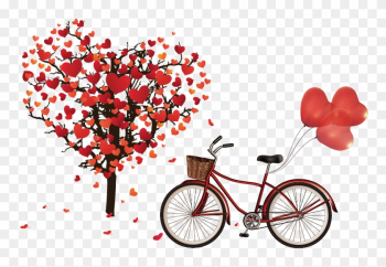 Valentines Day Heart Illustration - Happy Valentines Background Valentines Day Heart Illustration - Happy Valentines Background