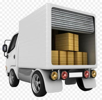 Van Package delivery Truck Freight transport - truck Van Package delivery Truck Freight transport - truck