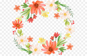 Varginha Holambra Flower Poster Fair - Vector Hand-painted flower decoration 