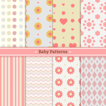 Variety of cute patterns