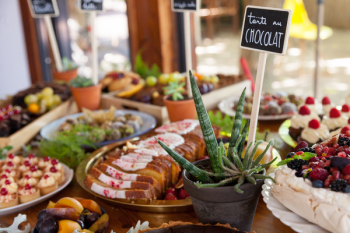 Variety of Food on Tabletop Variety of Food on Tabletop