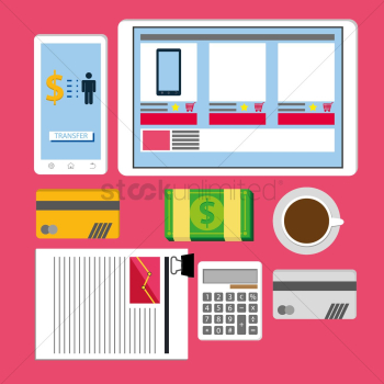 Various banking related objects Various banking related objects