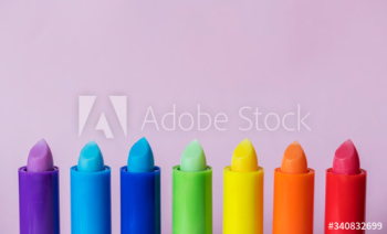 Various colorful lip balm sticks Various colorful lip balm sticks