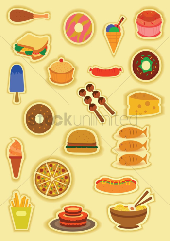 Various food Various food