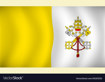 vatican city flag background