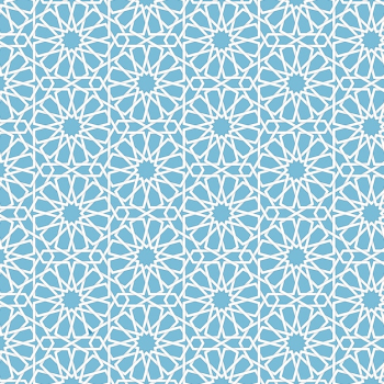 Vector abstract geometric islamic background. Based on ethnic muslim ornaments. Intertwined paper stripes. Elegant background for cards, invitations etc.