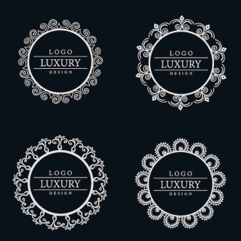 Vector Amazing Luxury Logo Designs Vector Amazing Luxury Logo Designs