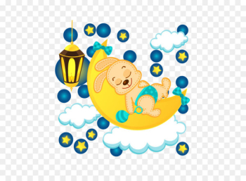 Vector Cartoon Fantasy Moon Star Vector Cartoon Fantasy Moon Star