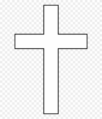 Vector Clip Art - White Cross No Background Vector Clip Art - White Cross No Background