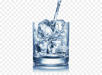 Vector cups and ice cubes Vector cups and ice cubes