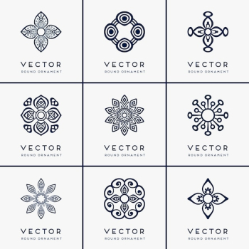 Vector ethnic mandala