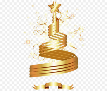 Vector golden five-pointed star Vector golden five-pointed star