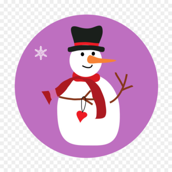 Vector graphics Clip art Snowman Child Illustration - beautiful snowman 