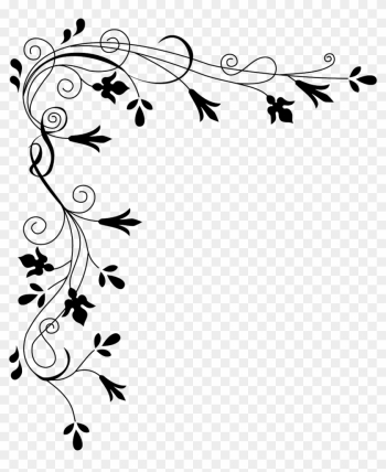 Vector Graphics,free Pictures - Simple Flower Border Design