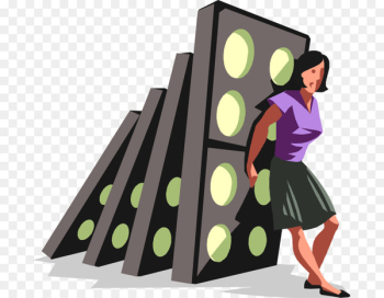 Vector graphics Illustration Royalty-free Royalty payment Image - dominoes business 
