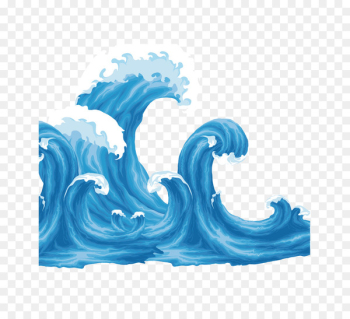 Vector graphics Wind wave Clip art Illustration - ocean beach 